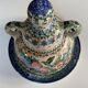 Cloche dish by Teresa Liana in glazed ceramic Poland