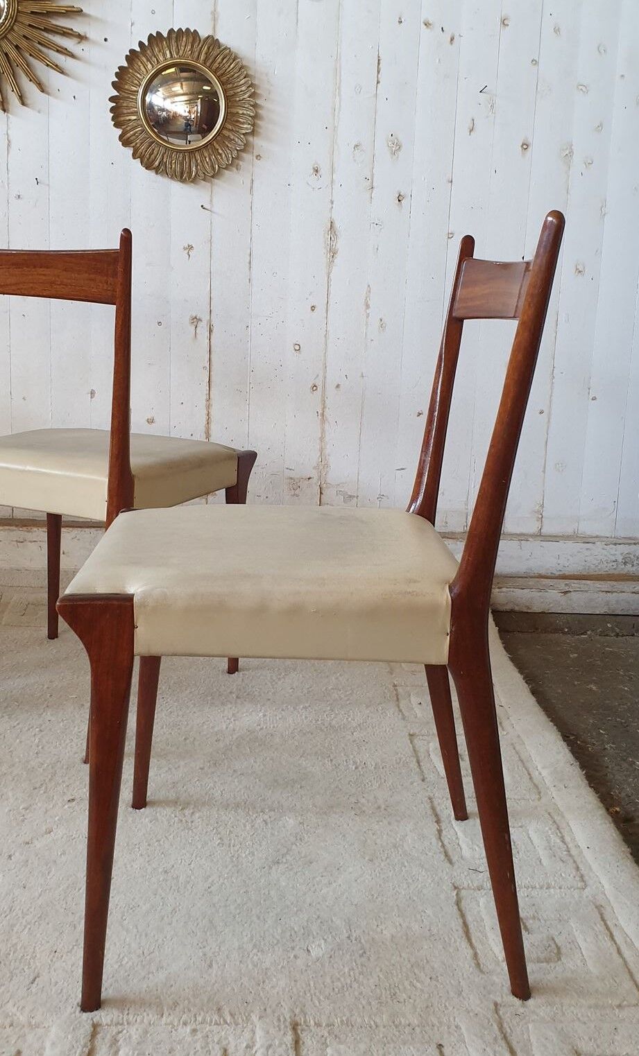 S2 teak dining chairs by Alfred Hendrickx for Belform 1960