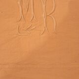 Old embroidered sheet