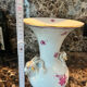 Decorative vase Herend Hungary - Apponyi Raspberry model - Adorned with a head