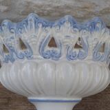 Vintage Italian ceramic decorative fruit centerpiece