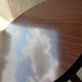 Round stool formica 50-60s vintage