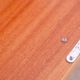 Mid-century bedside table by UP Závody, walnut nightstand with storage