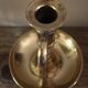 Cellar Rat candle holder brass high binet rings