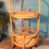 Chariot desserte bar bambou 1960s