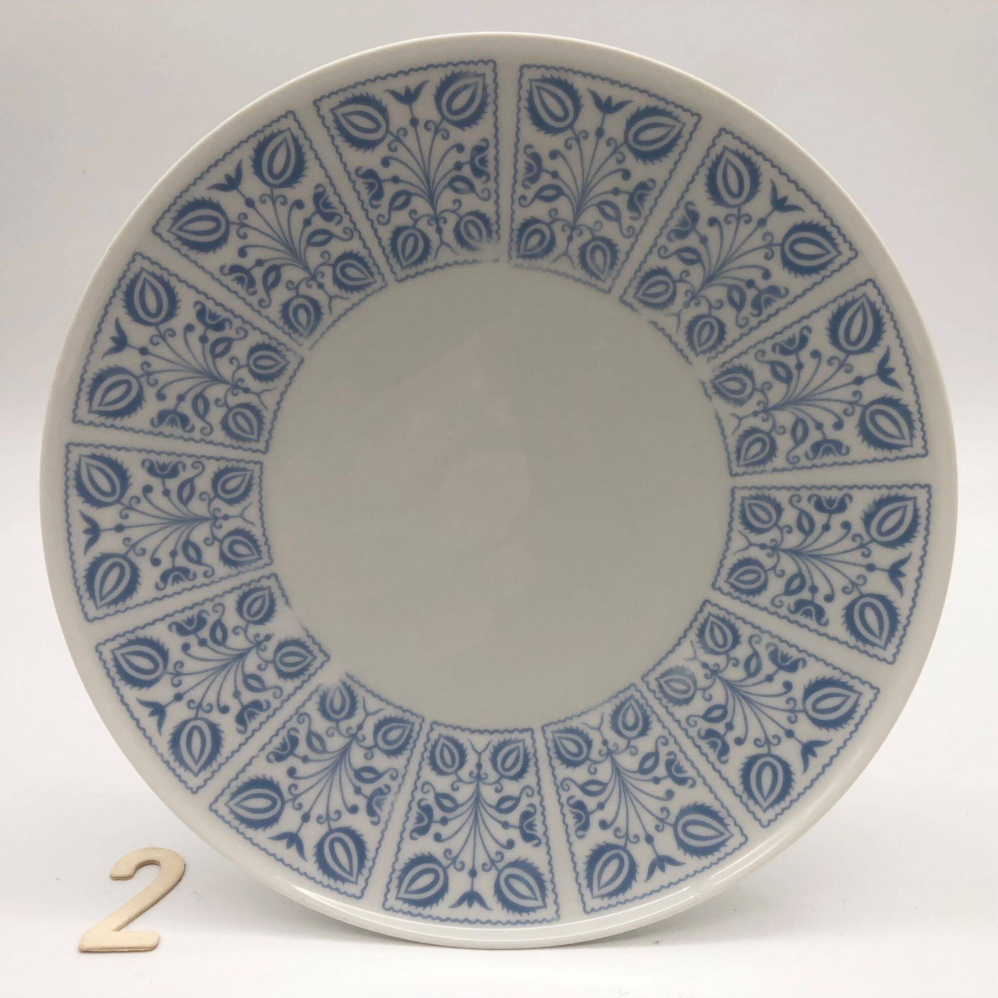 6 dinner plates and dish, H&C Selb Bavaria Germany Heinrich