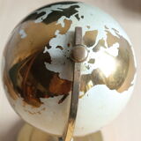 Globe Planet brass cigarette dispenser