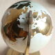 Globe Planet brass cigarette dispenser