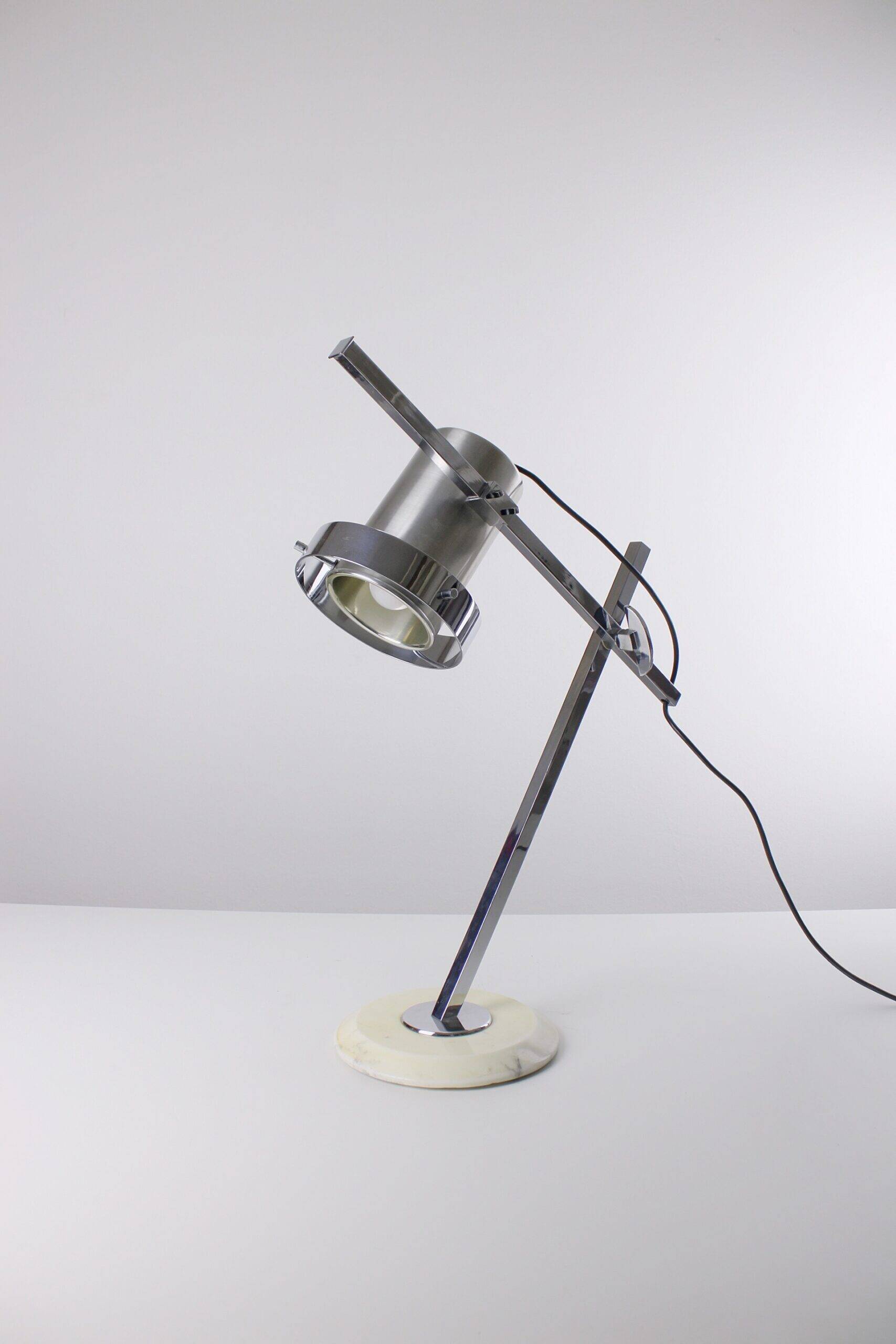 Sculptural desk lamp by Studio Caspro for F.A.P.E Milano, 1970s