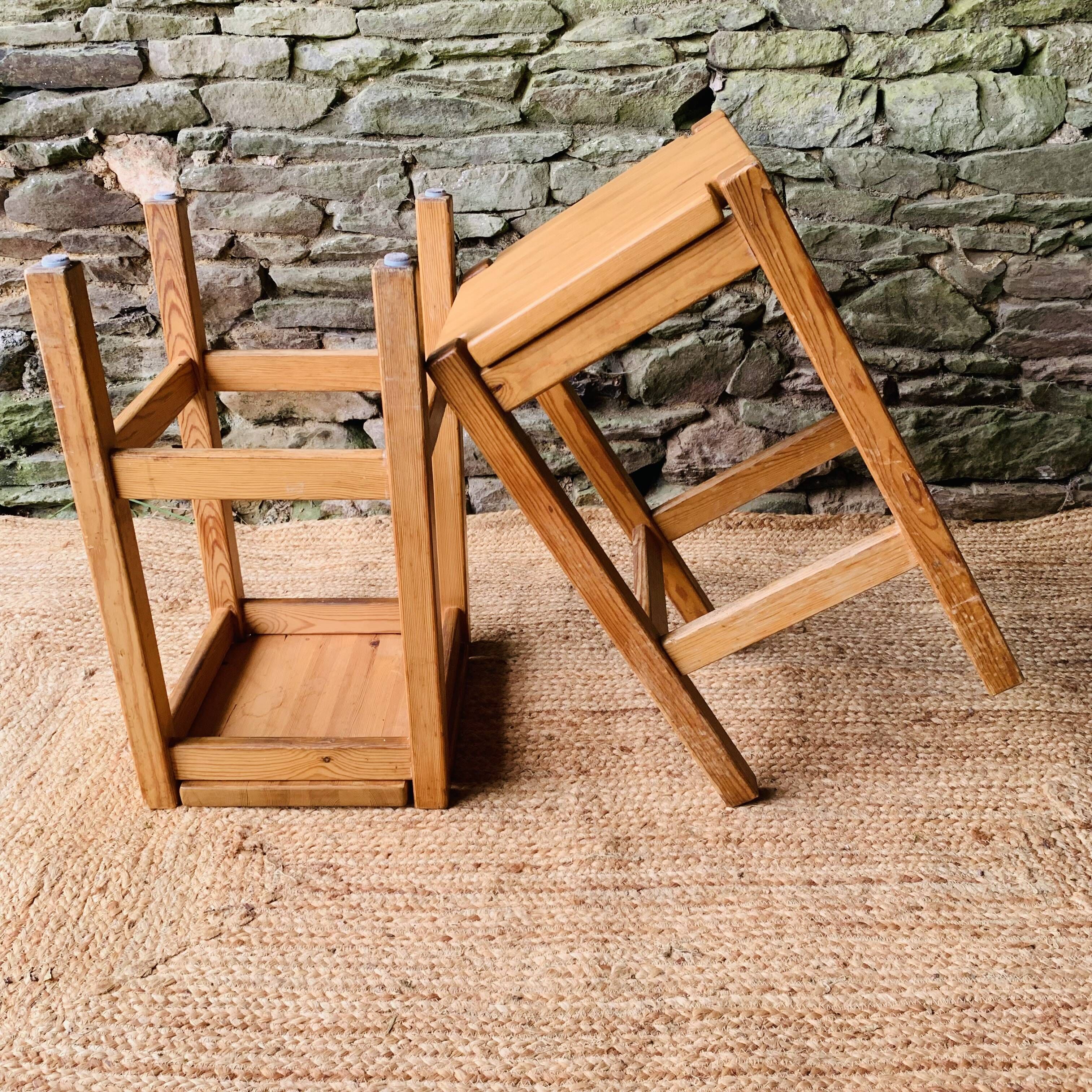 Pair of vintage Hongisto stools by Ilmari Tapiovaara