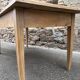 Table de ferme Alsace sapin naturel
