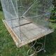 Aviary bird cage wrought iron 20th