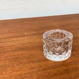 Vintage crystal glass chandelier by Oleg Cassini