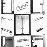 Modernist Tubular Steel Coat Hanger