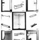 Modernist Tubular Steel Coat Hanger