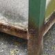 Pair of Large planters in fiber cement and metal 1950 eternit