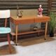 Entrance wall console or small Czech accent furniture year 70