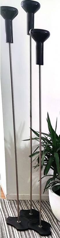 Three lamps model 1073/3 Gino Sarfatti