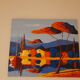 Tableau paysage peinture au couteau