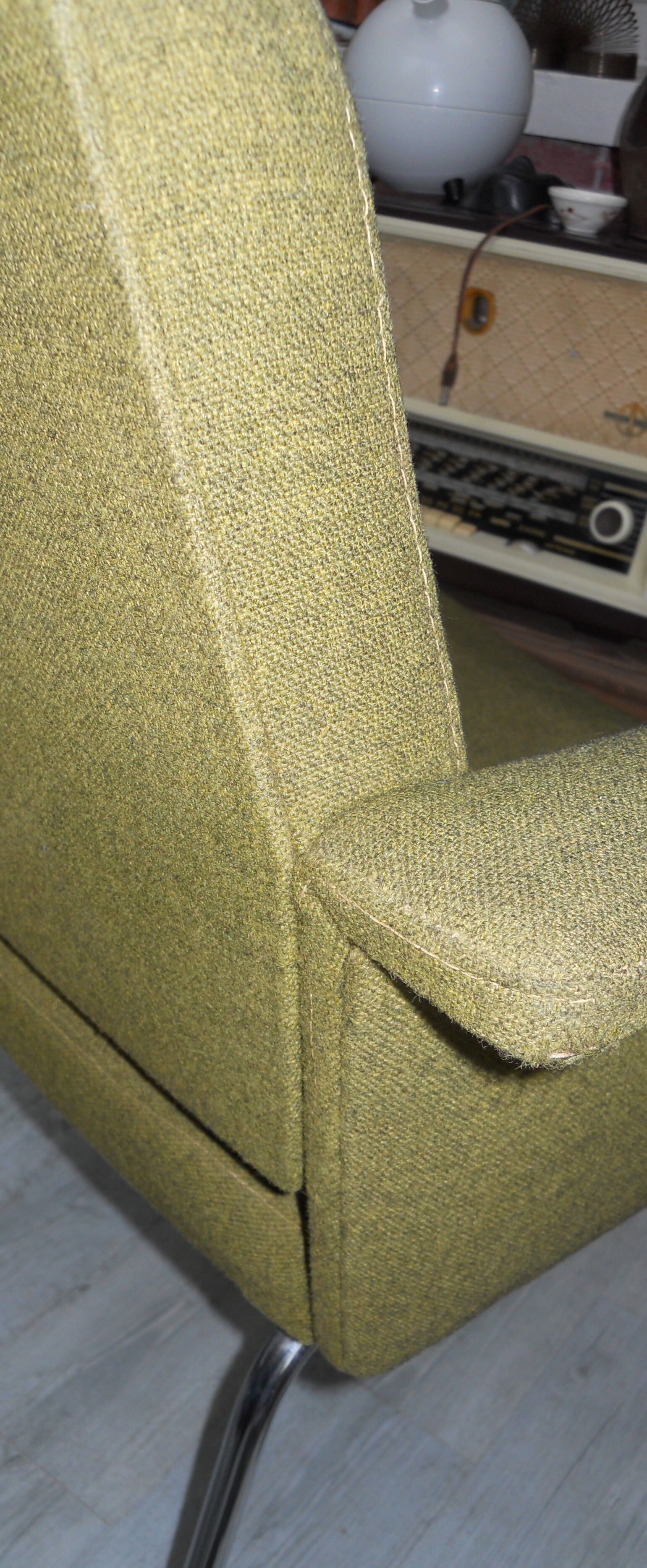 Paire de fauteuils vintage