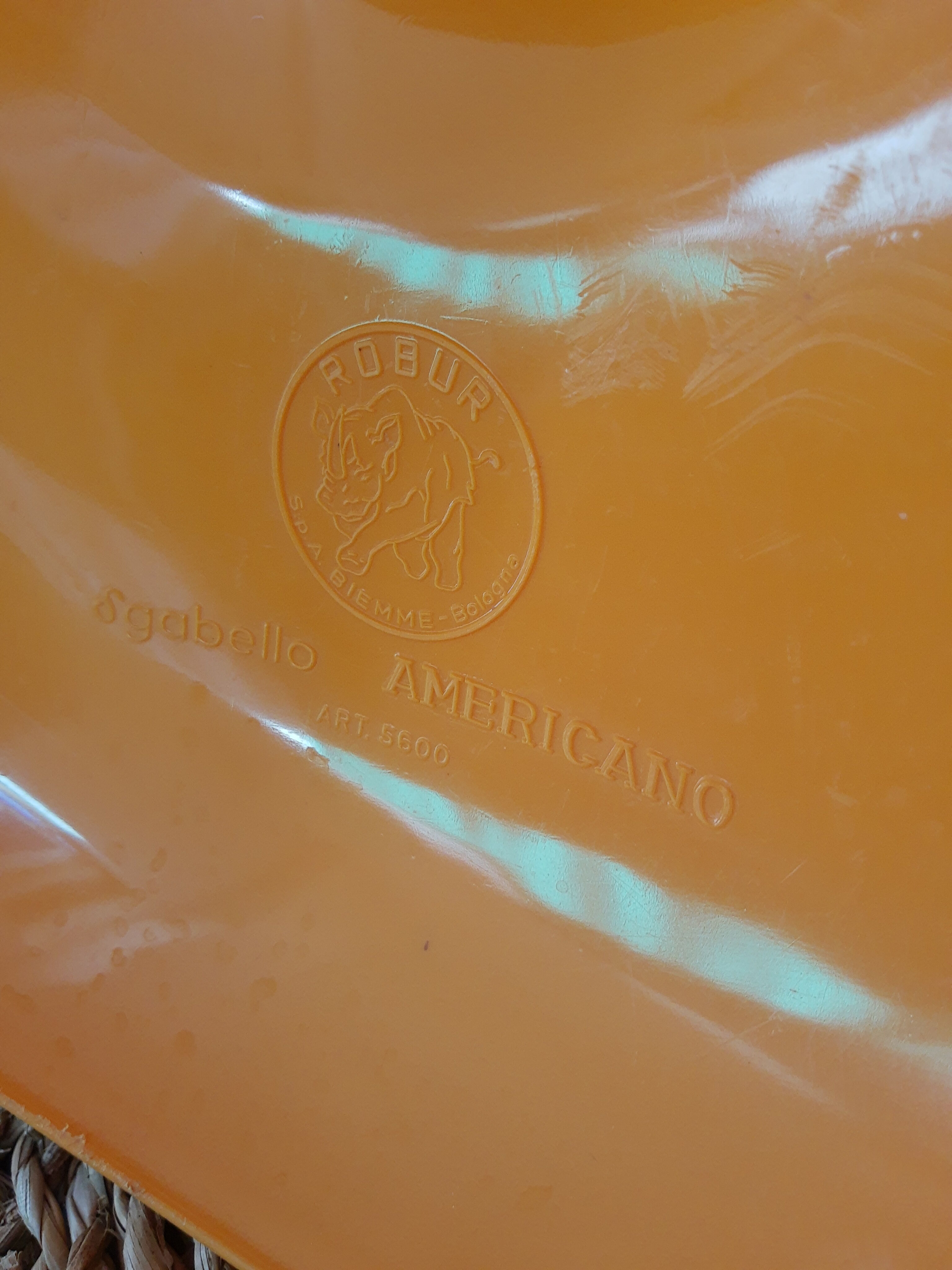 Diabolo stool robur sgabello, americano design year 70 / tam tam