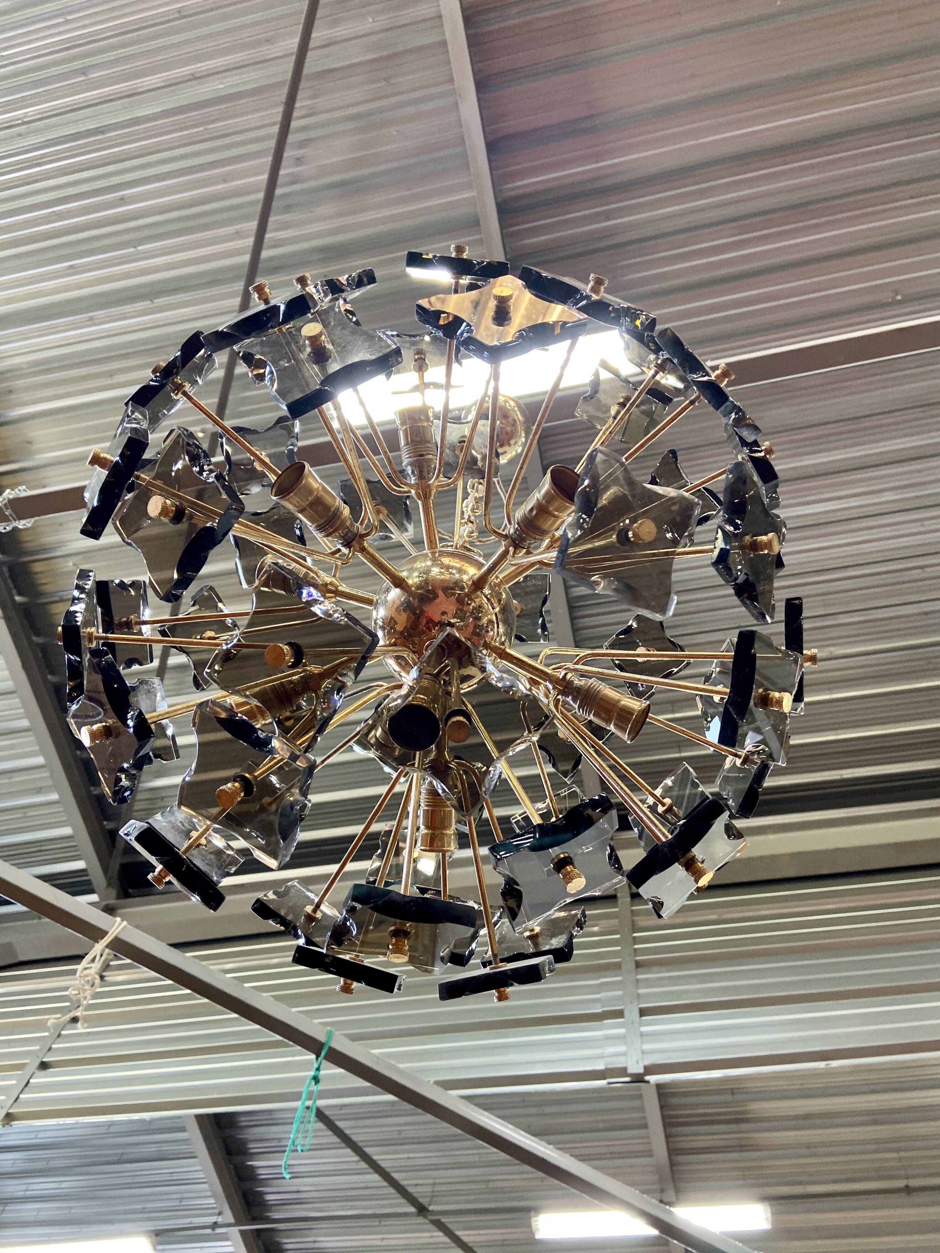 Sputnik Murano spherical chandelier