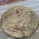 Round brass mirror