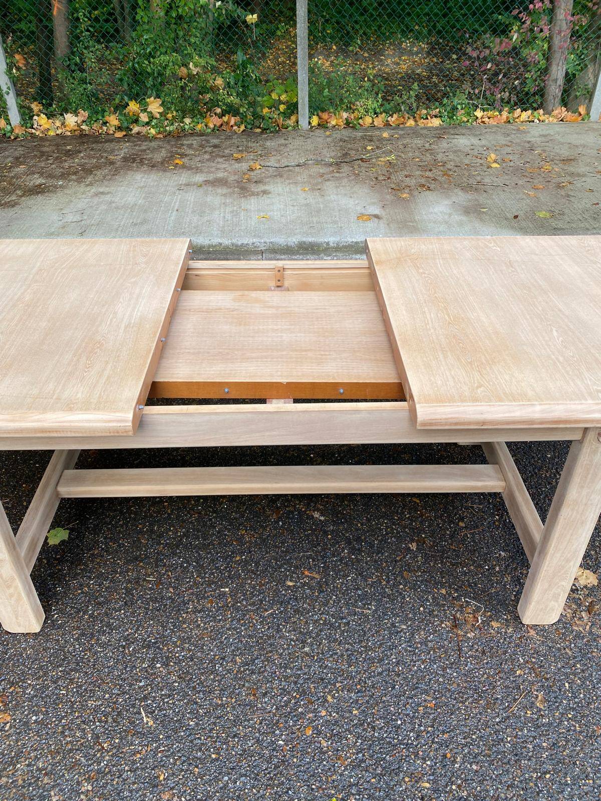 Table à manger de ferme extensible rénovée 240cm