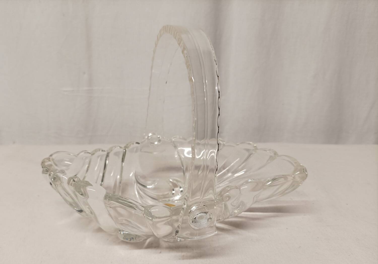 Vintage glass empty pocket