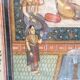 Large painting on oriental / Mughal / Indian silk (1900-1950)