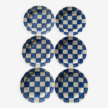 Assiettes plates Habitat 90’