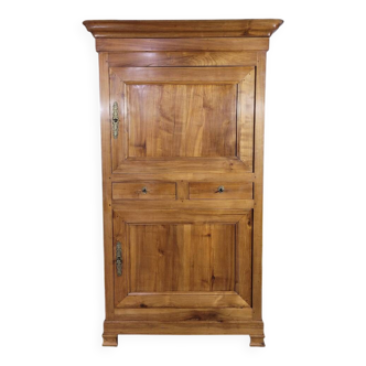 Standing Louis Philippe man in cherry wood