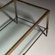 Mid-century glass coffee table