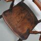 Pair of Antique Oxford Chairs, Windsor, Lath Back, Armchair, Elm, 19thc