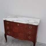 Louis XV Louis XVI rosewood commode, 19th century.