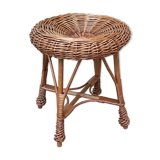 small wicker stool
