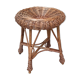Tabouret en osier