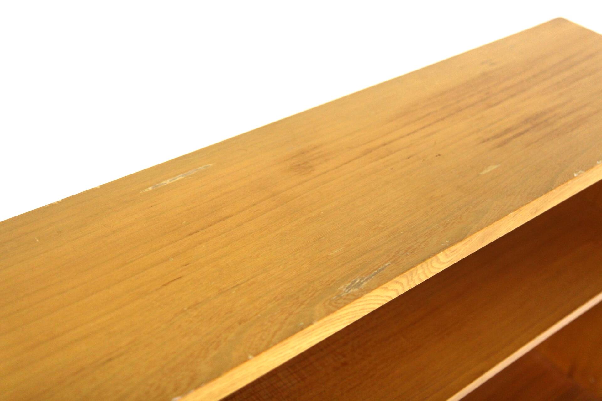 Scandinavian elm bookcase, Sweden, 1960