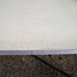 Oval formica coffee table, 70s