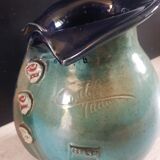 Artisanal vase, costume spirit h 26 cm, signed