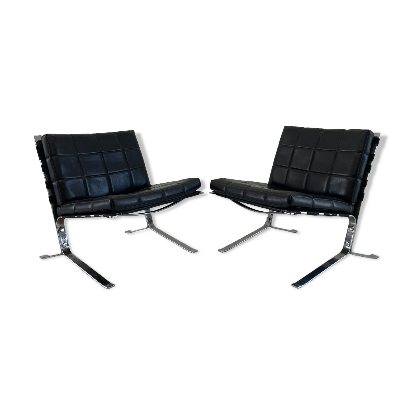 Paire de Fauteuils Jocker par Olivier Mourgue 1970