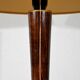Mahogany and Brass lamp,1950