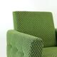 Midcentury Armchair In Fabric & Beech, Czechoslovakia 1960s