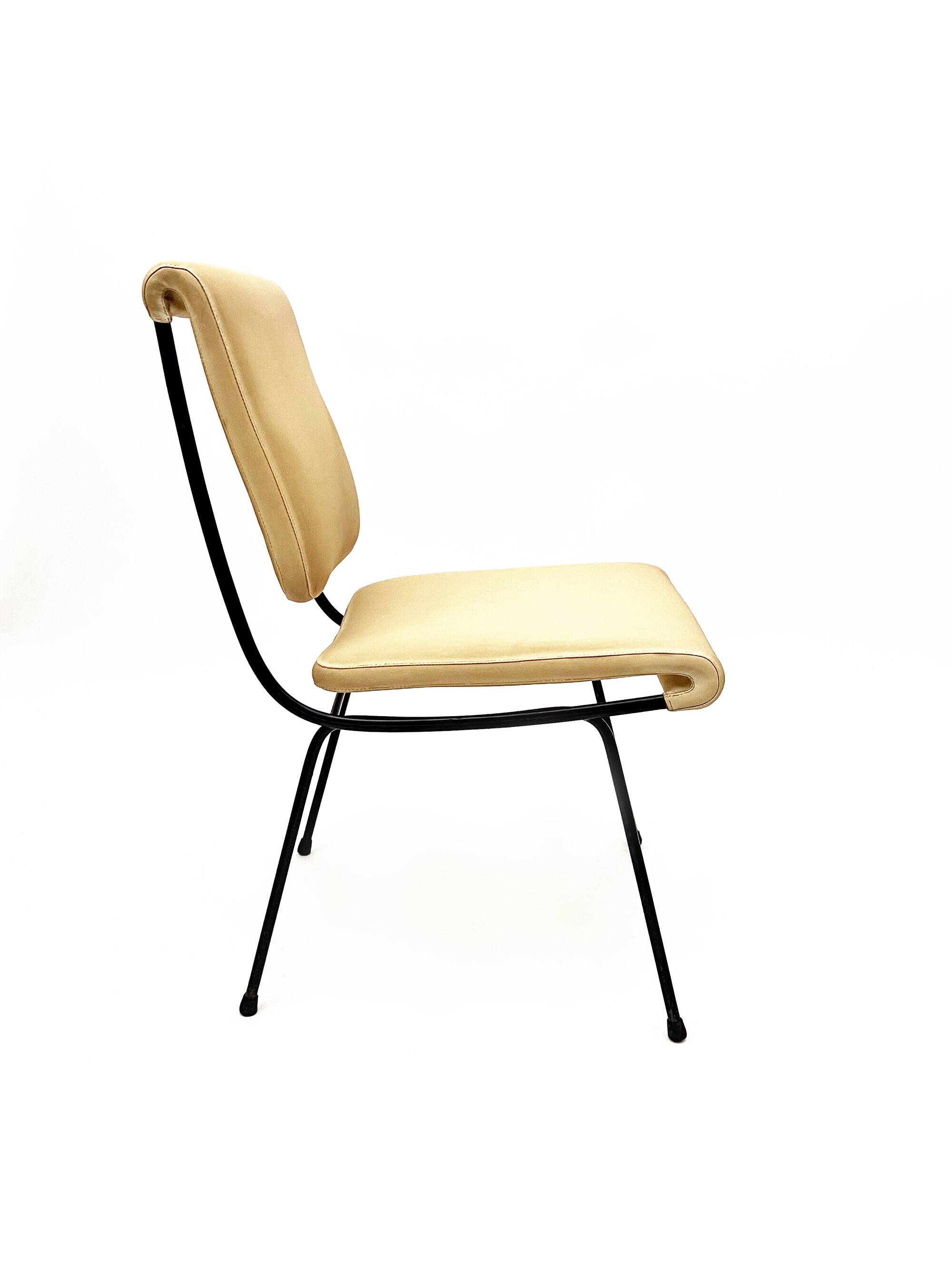 Paire de chaises mod. Du 24 design Gastone Rinaldi pour Rima 1956