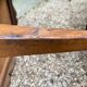 Louis XV style oak game table stamped