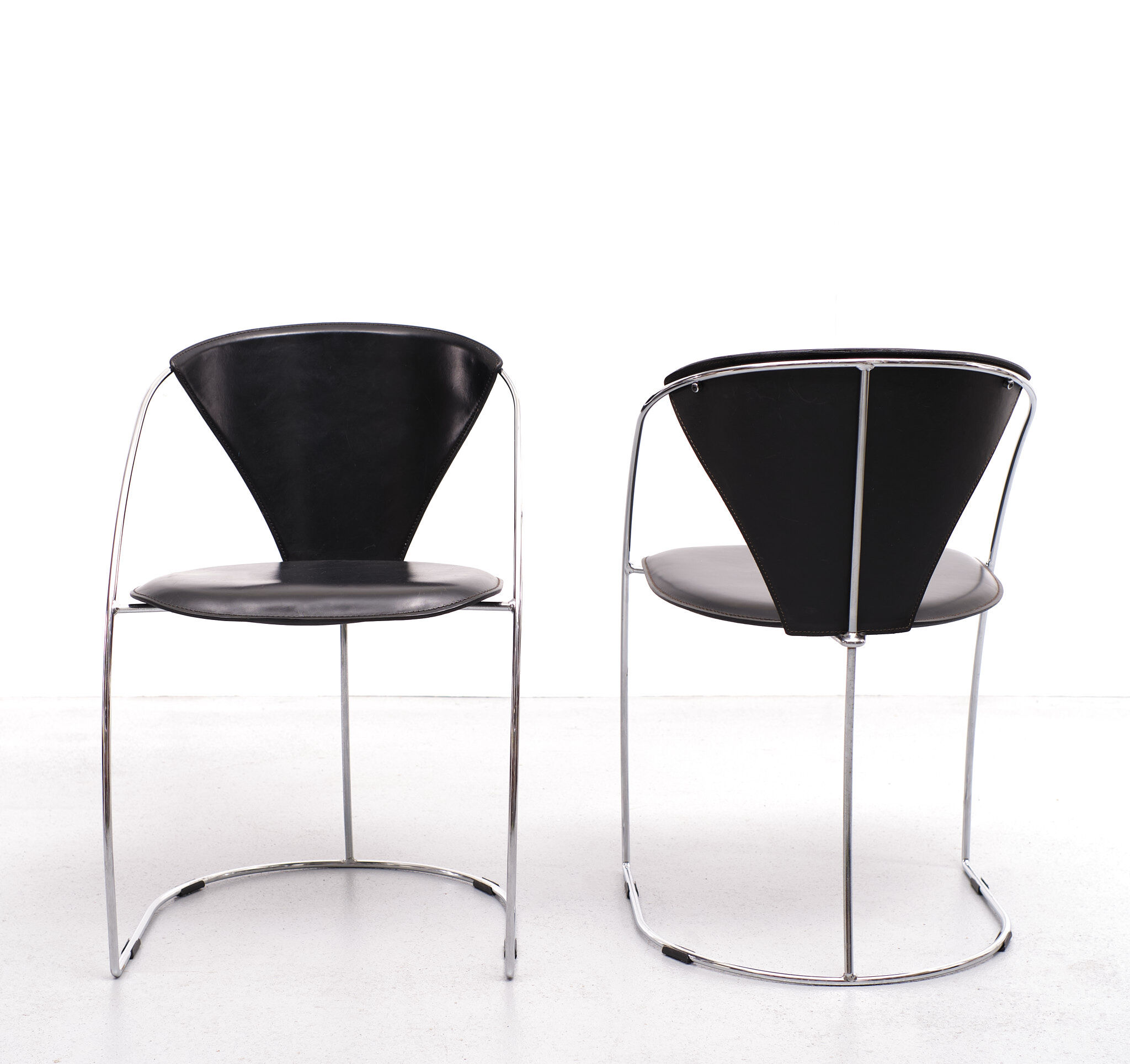 Arrben Linda Dining Chairs, Italy, 1982, Set of 4