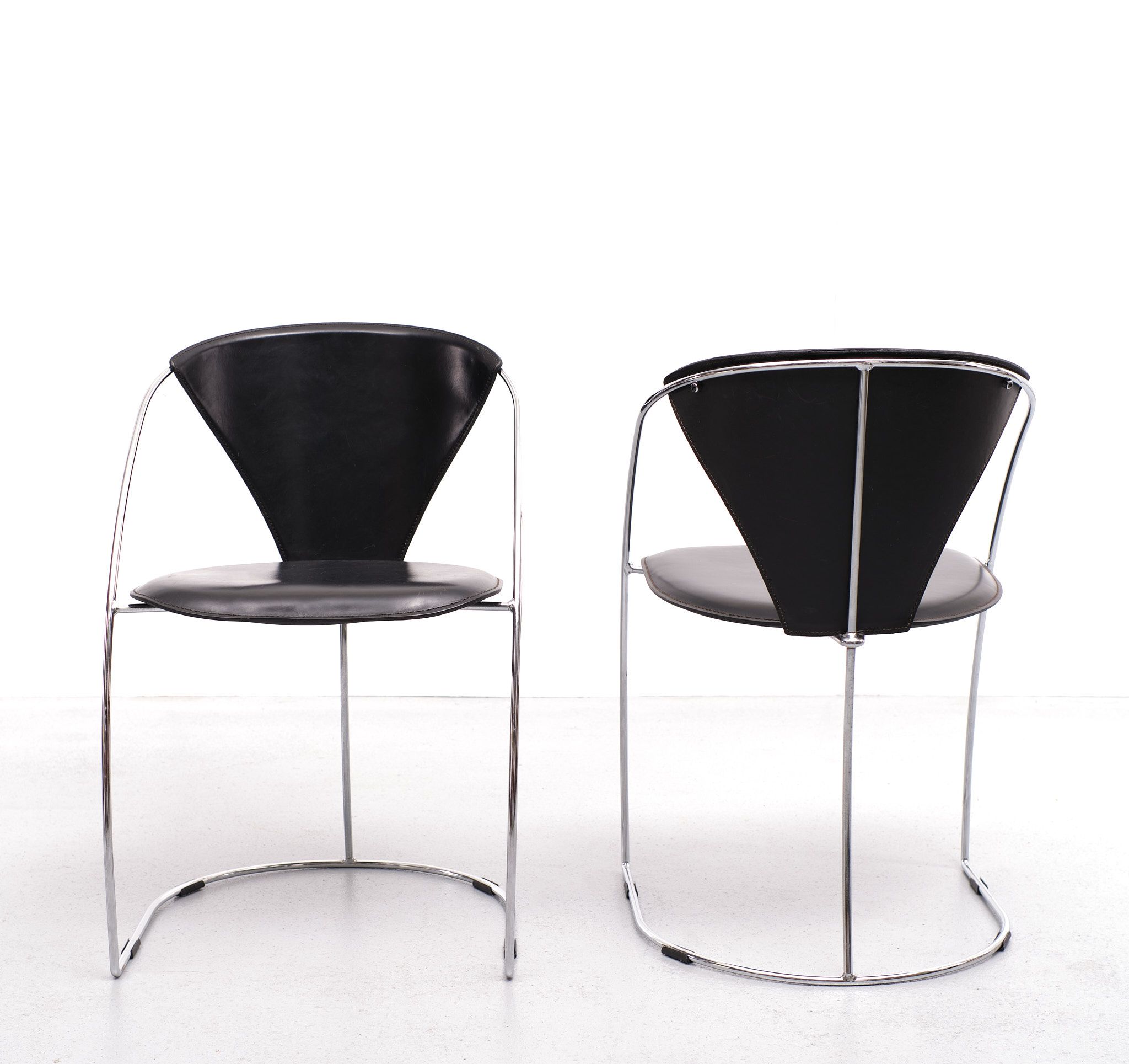 Chaises de salle à manger Arrben Linda, Italie, 1982, lot de 4