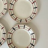 6 vintage plates