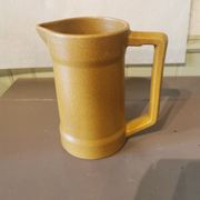 Vintage pitcher Sarreguemines 70s Stoneware