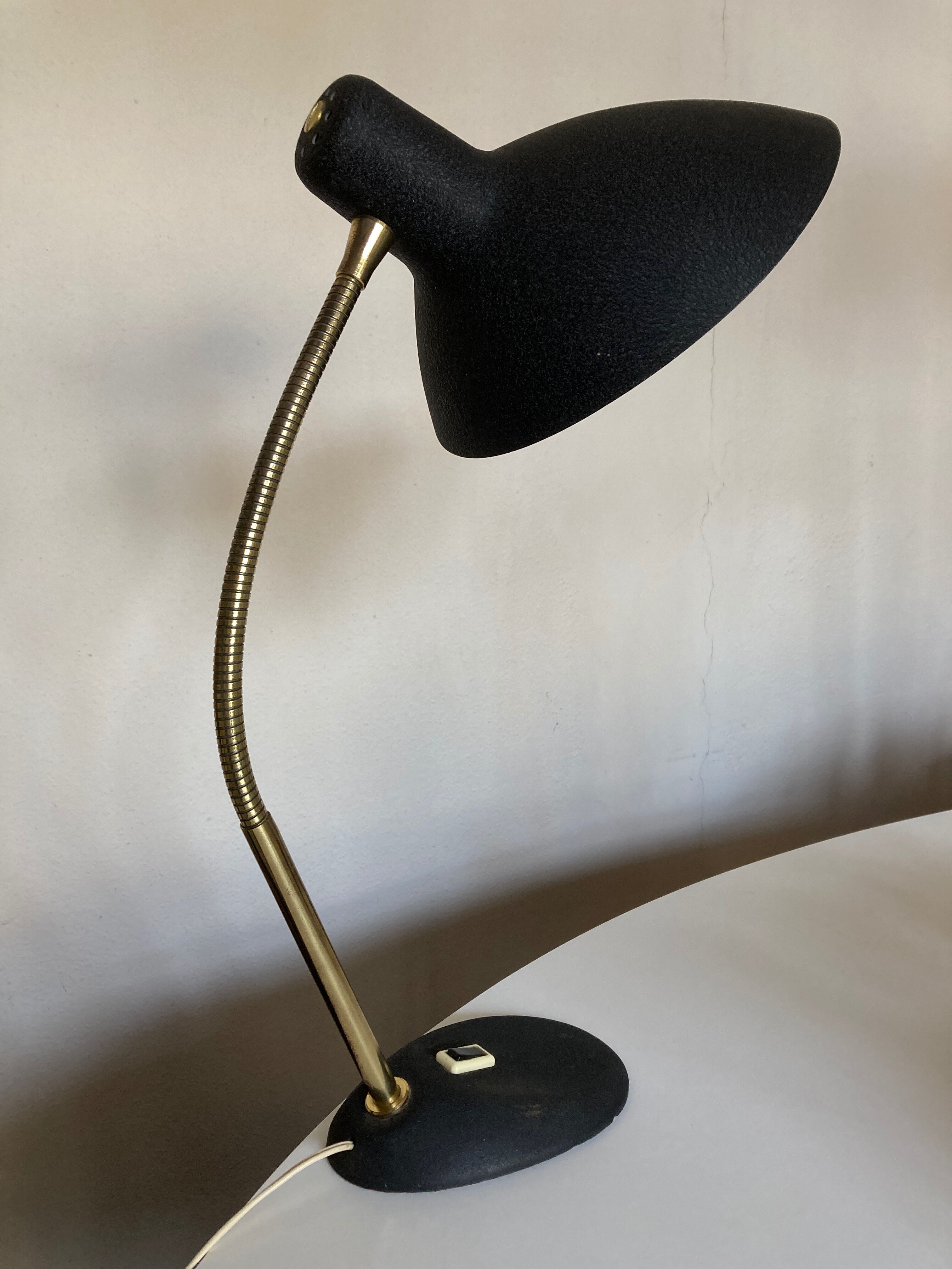 Desk lamp Jean Boris Lacroix mid century modern 1950